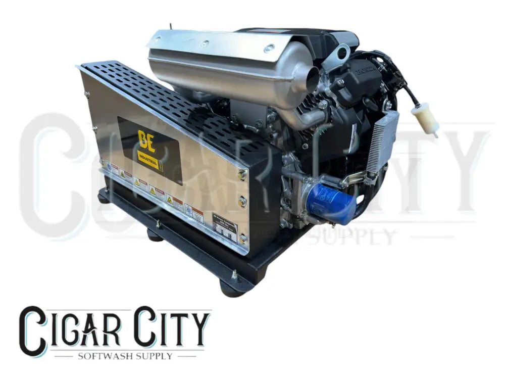 BE 10GPM 3,000 PSI Gas Cold Water Pressure Washer w/ Honda IGX800 and General Pump CWF1027H Cigarcity Softwash.