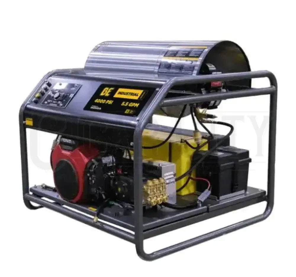 BE 5.5GPM@4000psi Hot Super Skid Pressure Washer HW4024HA12V Pressure Washers Cigarcity Softwash.