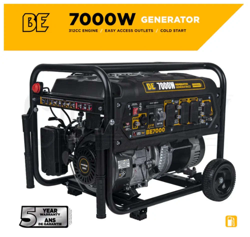 BE 7,000 Watt Generator Inverter Cigarcity Softwash.