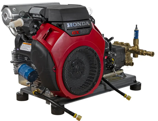 BE 8.5 GPM @ 4200 PSI w/ AR Pump Honda GX690 Belt Drive Pressure Washer B4224HETBAS  Cigarcity Softwash.
