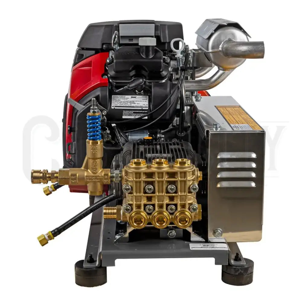 BE Industrial 8 GPM @ 4000 psi Belt Drive Pressure Washer - AR Pump B4024HTBA Pressure Washers Cigarcity Softwash.