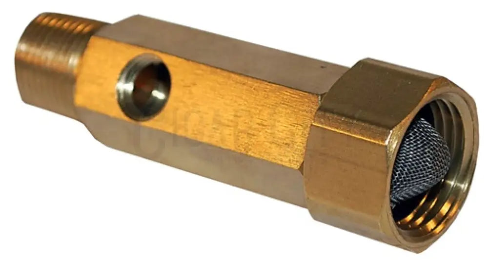 Brass Garden Hose Pump Inlet With Filter 2176 Fittings Cigarcity Softwash.