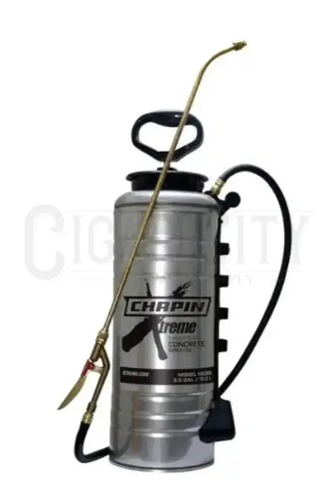 Chapin International - 19069 3.5-Gallon Stainless Steel Handheld Sprayer Cigarcity Softwash.