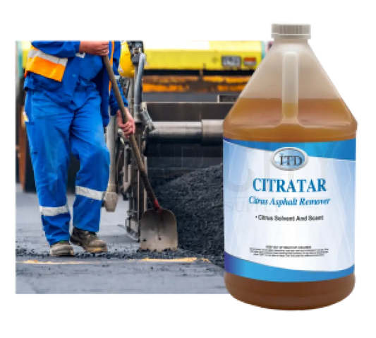 CitraTar – Citrus Solvent Asphalt Remover Chemicals Cigarcity Softwash.
