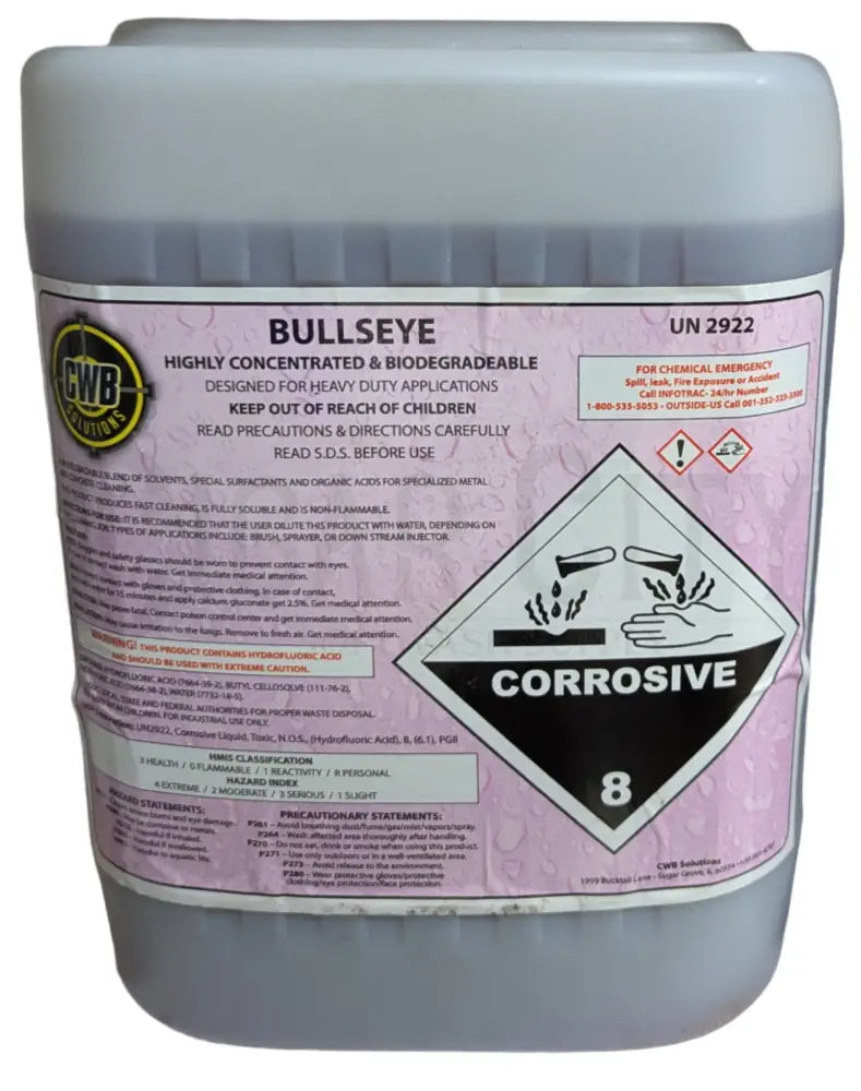 CWB Bullseye Cigarcity Softwash.