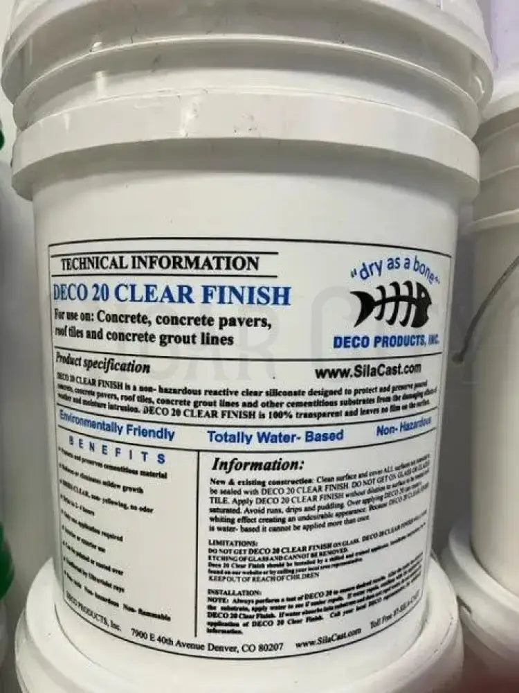 Deco - Deco 20 Sealer Sealer Cigarcity Softwash.