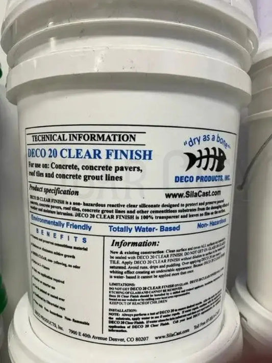 Deco - Deco 20 Sealer Sealer Cigarcity Softwash.