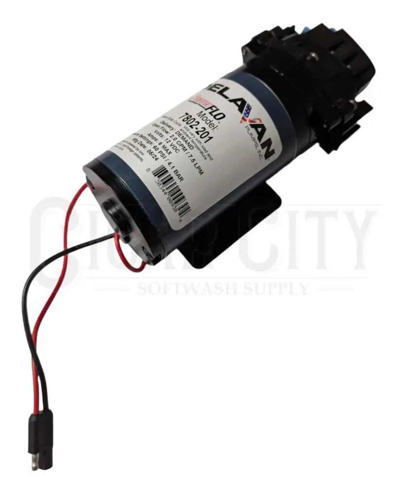 Delavan 2GPM 12v PowerFLO Electric Softwash Pump 7802201 Pumps Cigarcity Softwash.