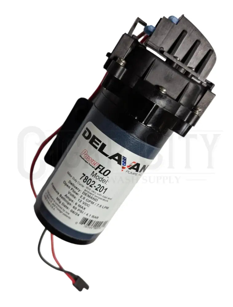 Delavan 2GPM 12v PowerFLO Electric Softwash Pump 7802201 Pumps Cigarcity Softwash.