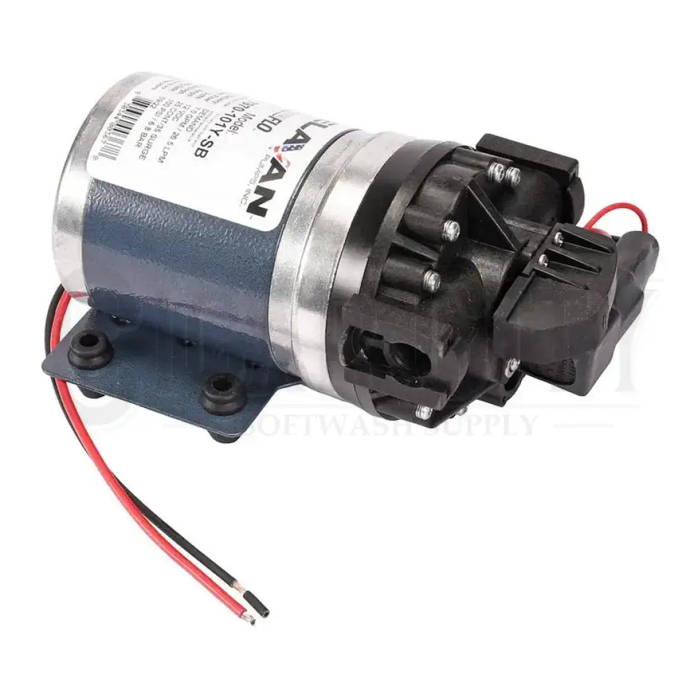 Delavan 3/4" 7GPM 12v PowerFLO Electric Softwash Pump 7970101YSB Pumps Cigarcity Softwash.
