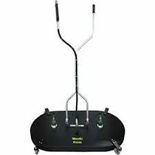 Whisper Wash Mondo Force 48" Stainless Steel 2-Tip Surface Cleaner – Professional Flatwork Pressure Washer Cigarcity Softwash