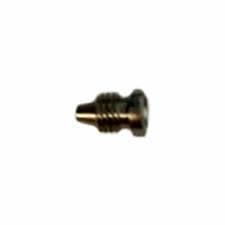 Brass softwash nozzle tip for pressure washing equipment