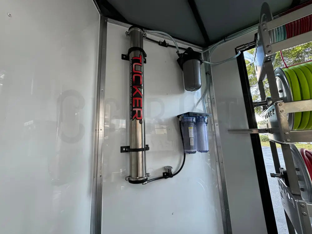 Enclosed 6x12 Pressure & Soft Washing Trailer Cigarcity Softwash.