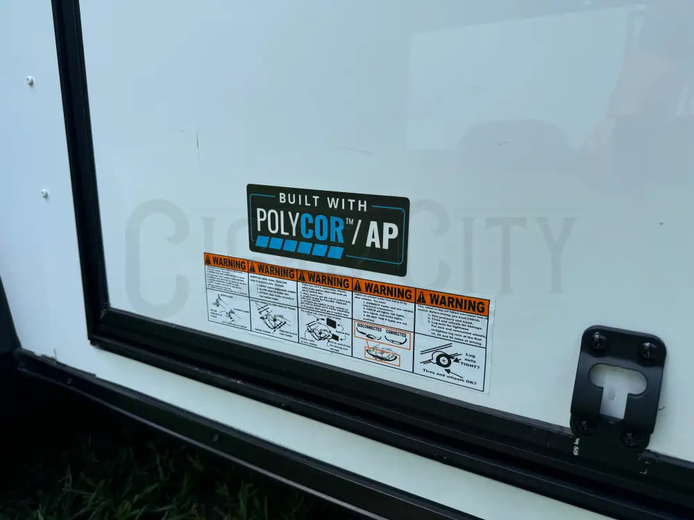 Enclosed 6x12 Pressure & Soft Washing Trailer and RODI Window Cleaning Cigarcity Softwash.