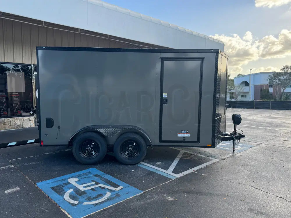 Enclosed 6x12 Pressure & Soft Washing Trailer and RODI Window Cleaning Cigarcity Softwash.