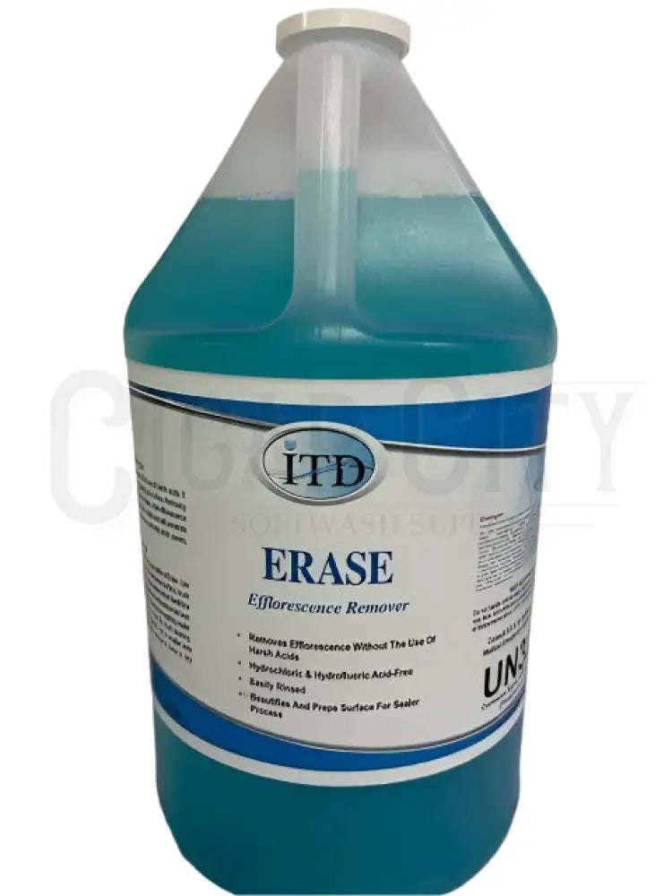 Erase Efflo Concretrate Chemicals Cigarcity Softwash.