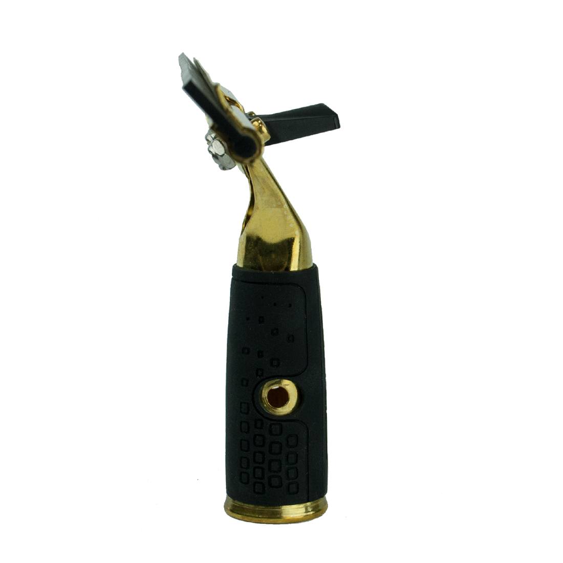 Ettore Complete Quick Release Brass with Rubber Grip Squeegee WindowCleaner.com