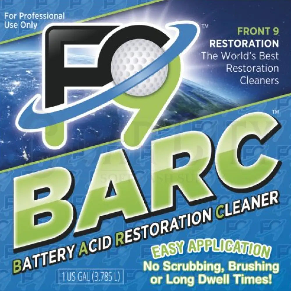 F9 BARC Rust and Oxidation Remover - 1 Gallon Chemicals Cigarcity Softwash.