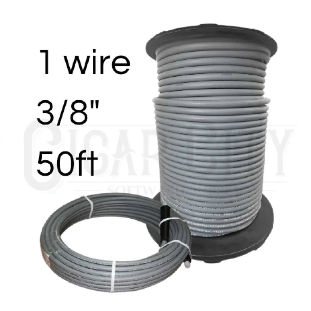 Fierce Jet Pressure Hose 3/8’’ 50ft Gray 1 Wire 4250psi PWS106-GY-50 Hoses