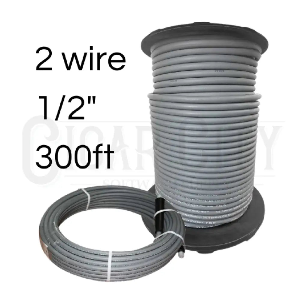 Fierce Jet Pressure Hose - 300ft Spool (1/2" 2 Wire) Hoses Cigarcity Softwash.