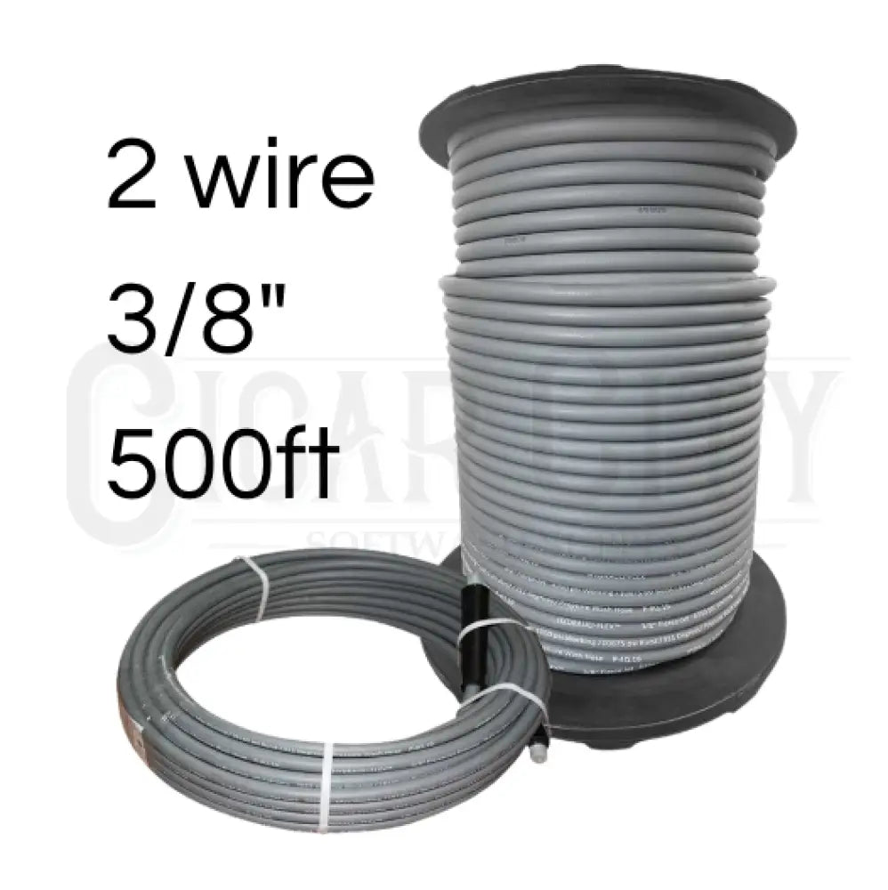 Fierce Jet Pressure Hose - 500ft Spool (3/8" 2 Wire) Hoses Cigarcity Softwash.