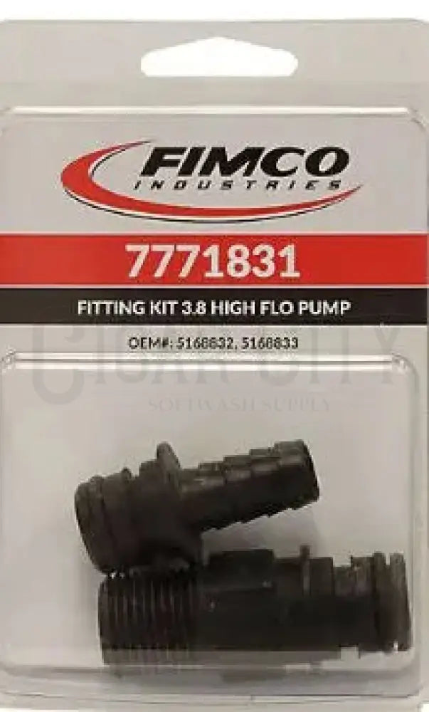 Fimco Fitting Kit for 3.8 High Flo Pump Fittings Cigarcity Softwash.