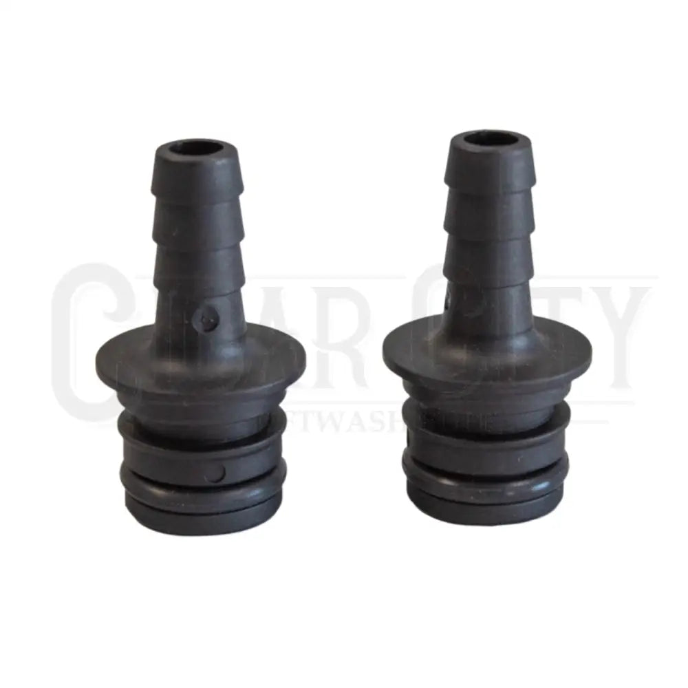 Flojet 3/4" Hose Barb Quick Connect Port Adapter  Cigarcity Softwash.