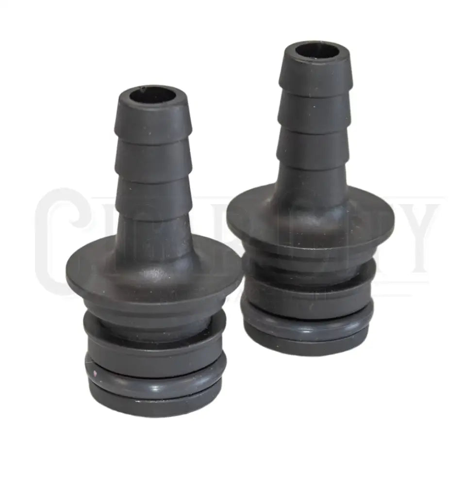 Flojet 3/4" Hose Barb Quick Connect Port Adapter  Cigarcity Softwash.