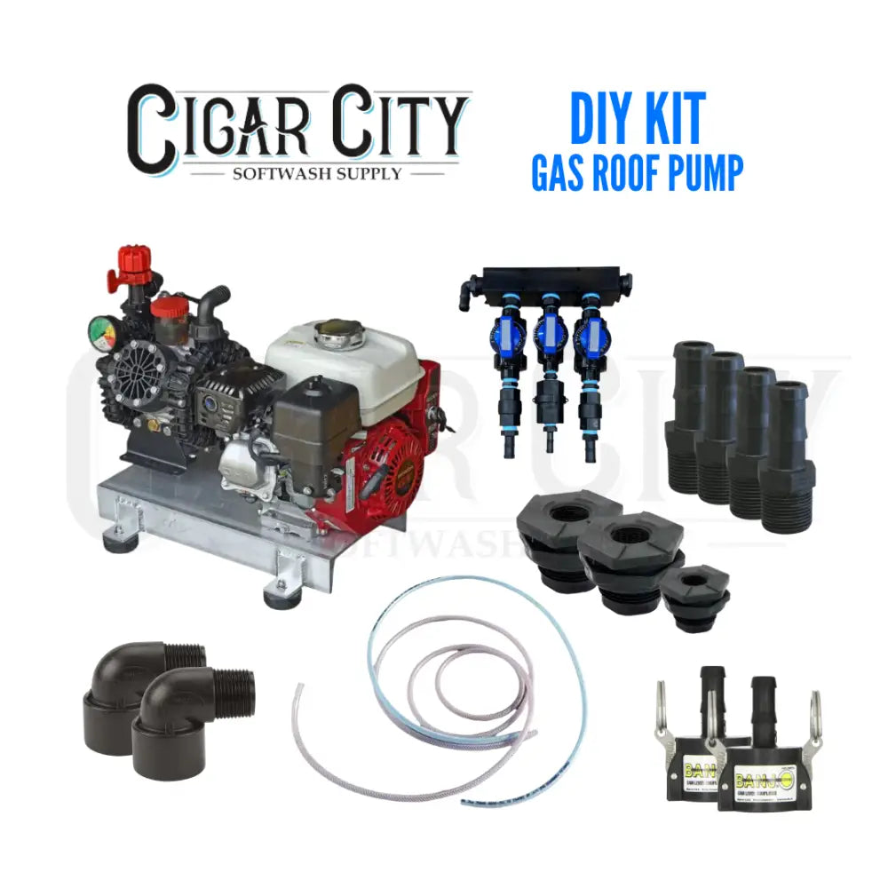 Gas Roof Pump Kit - Honda AR45 Electric Start Pumps Cigarcity Softwash.