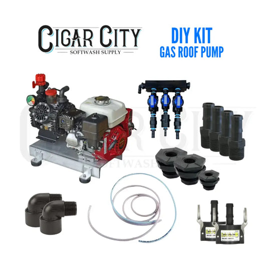 Gas Roof Pump Kit - Honda AR45 Electric Start Pumps Cigarcity Softwash.
