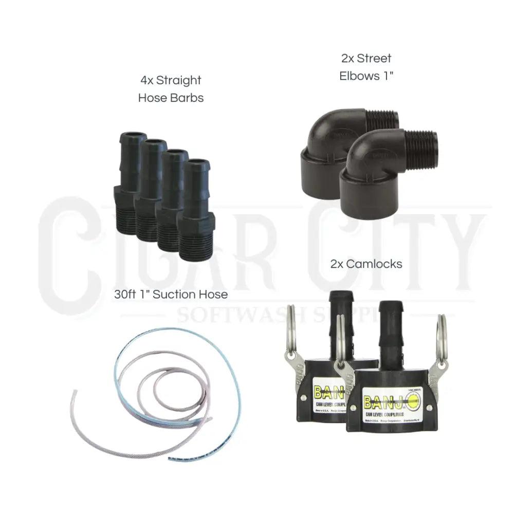 Gas Roof Pump Kit - Honda P40 Electric Start Pumps Cigarcity Softwash.