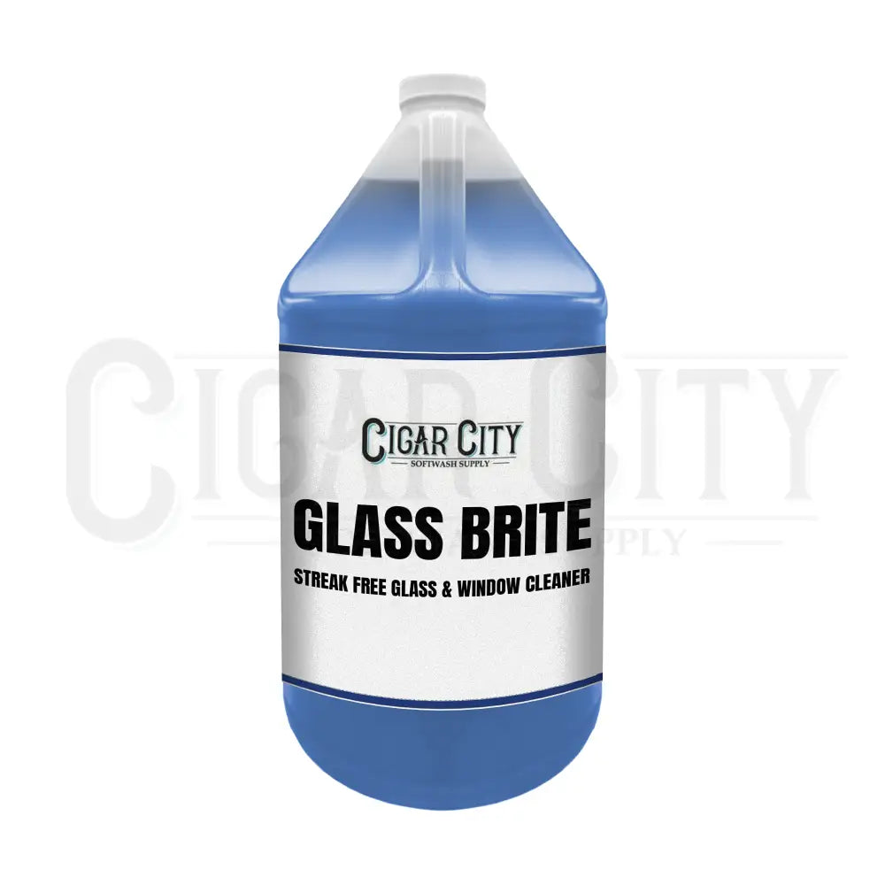 Glass Brite Chemicals Cigarcity Softwash.