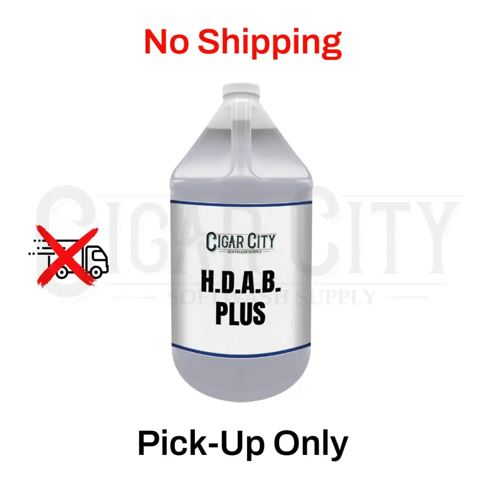 HDAB Plus (IN STORE PICKUP ONLY) Chemicals Cigarcity Softwash.