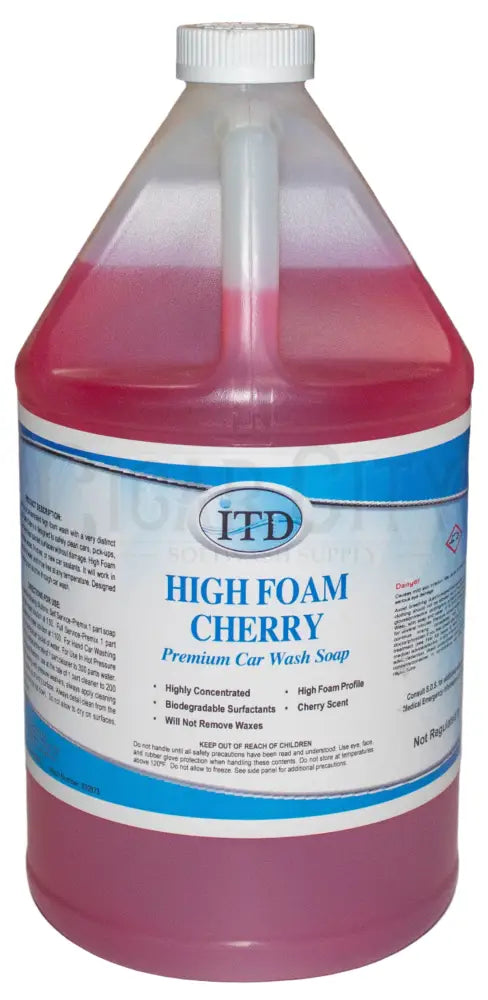High Foam Cherry Chemicals Cigarcity Softwash.