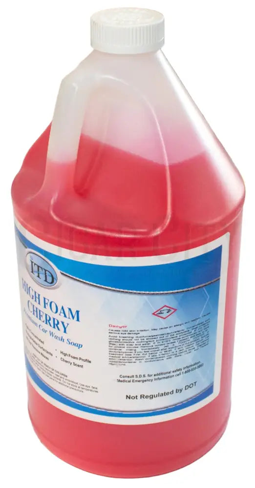 High Foam Cherry Chemicals Cigarcity Softwash.