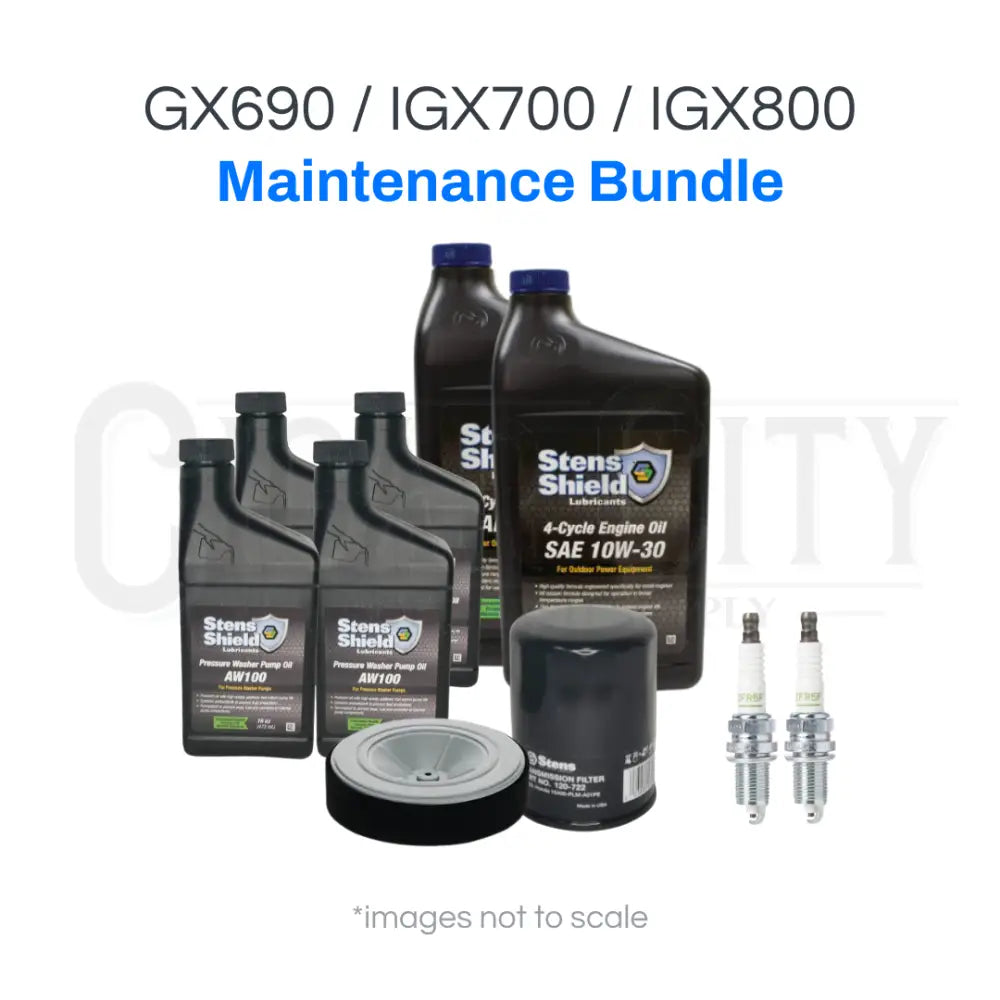 Honda GX690/IGX700/IGX800 Maintenance Bundle  Cigarcity Softwash.