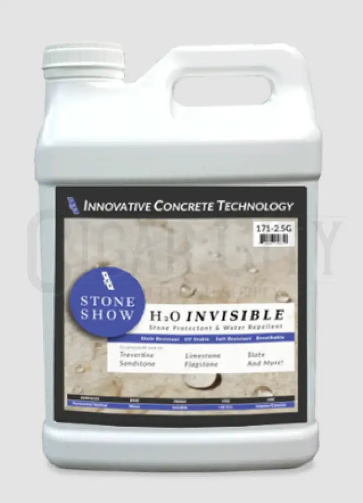 ICT H20 Stone Show 2.5 Gallon 171-2.5G Sealer Cigarcity Softwash.