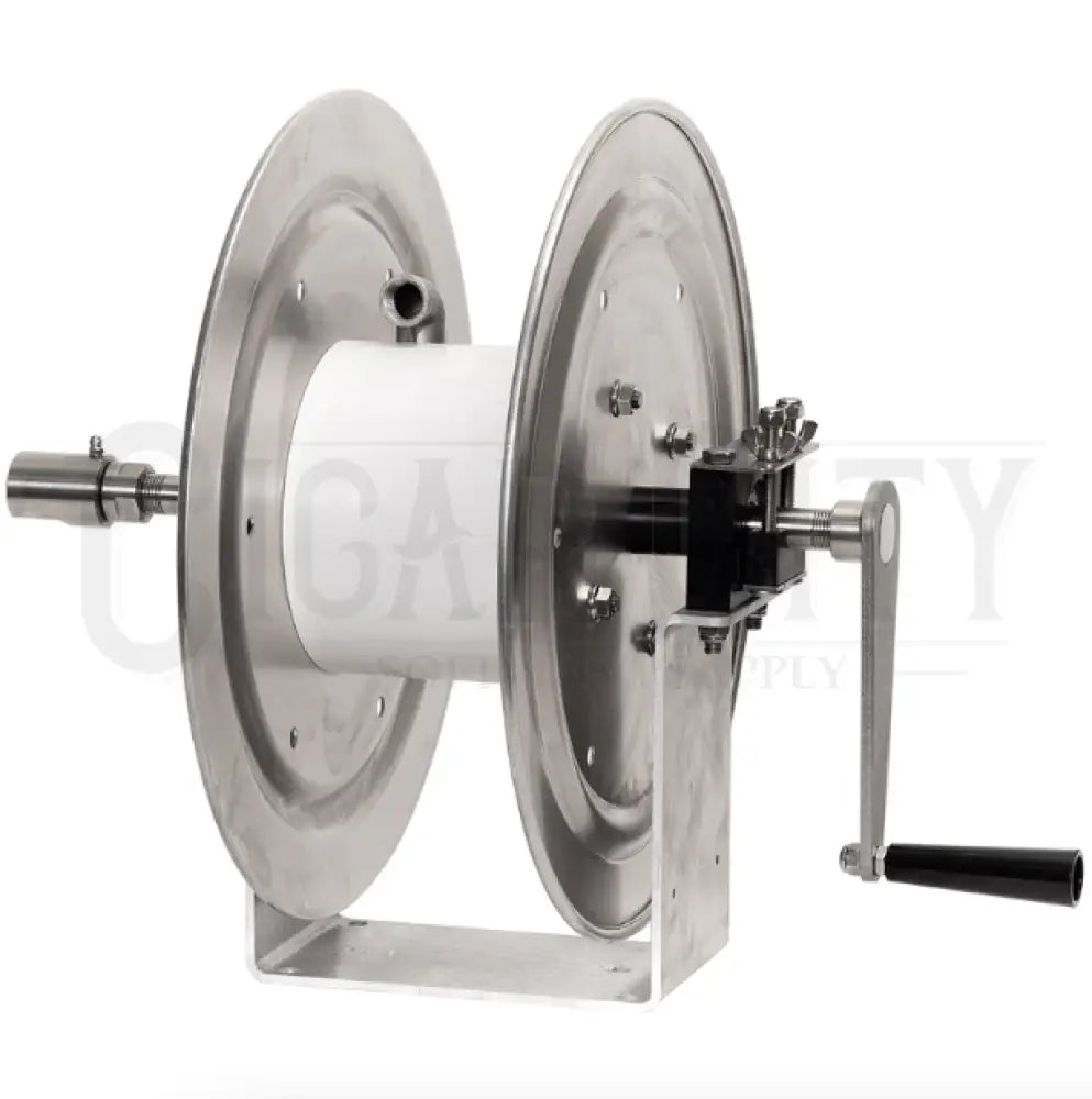 Kings 6" Manual Reel, Aluminum U-Frame KR2A6 Hose Reels Cigarcity Softwash.