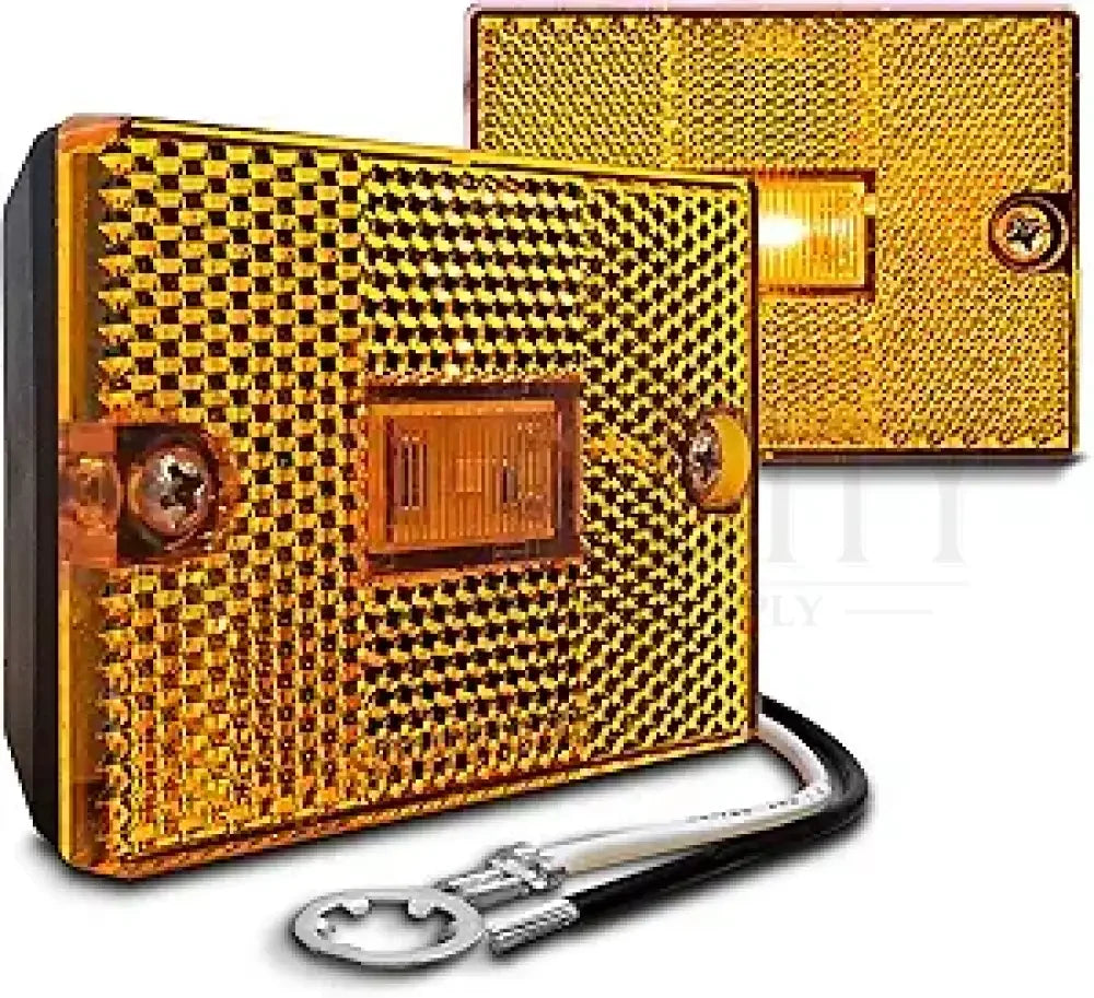 LED Amber Side Trailer Marker Cigarcity Softwash.