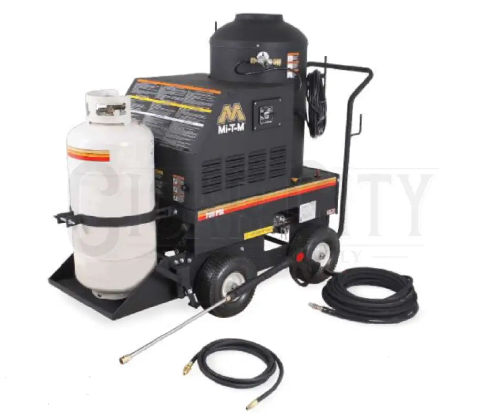 Mi-T-M DHL Series Portable LP Belt Drive- 1.8gpm, 1500PSI, AR Pump DH-1502-LP2E1A Cigarcity Softwash.