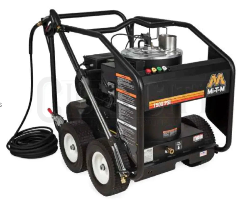 Mi-T-M DHS Series Hot Water Pressure Washer - 2.0gpm, 1000PSI, General Pump DH-1002-SE0E1G Hotbox Cigarcity Softwash.