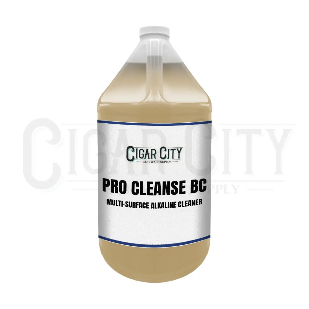 Pro Cleanse BC Chemicals Cigarcity Softwash.