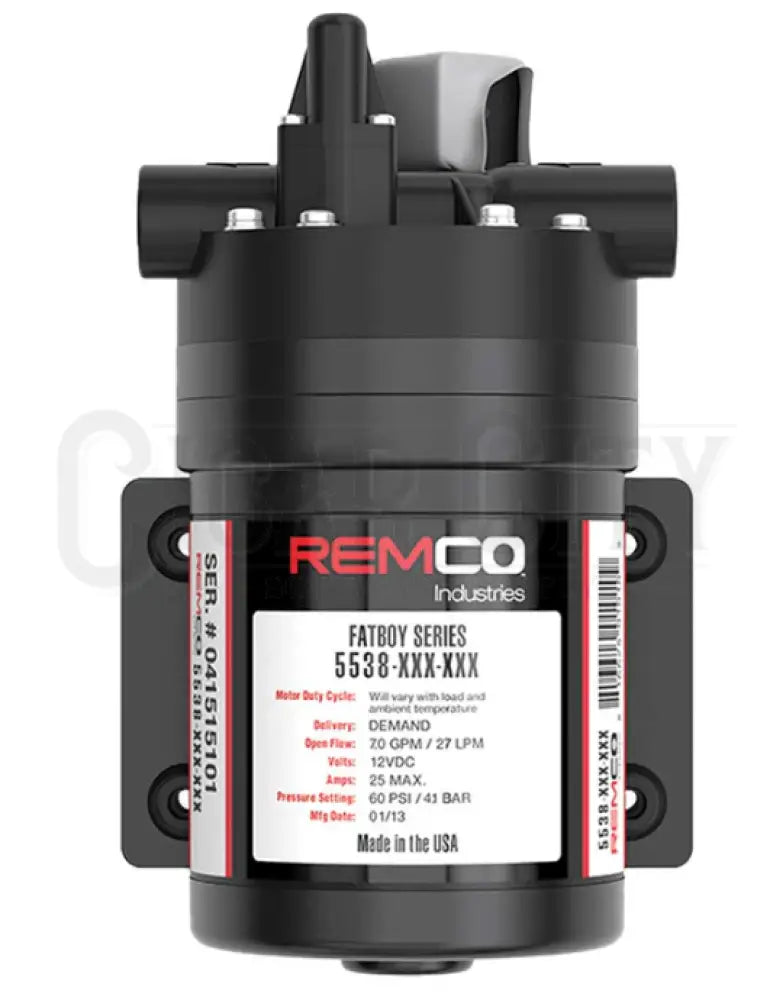 Remco 7.0 GPM Pump Pumps Cigarcity Softwash.