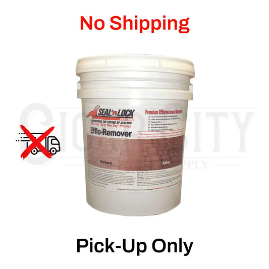 Seal n' Lock - Efflo-Remover 5 Gallon (IN STORE PICKUP ONLY)  Cigarcity Softwash.