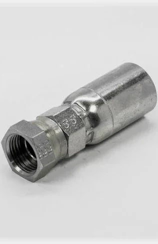 Stainless steel softwash quick connect fitting for pressure washing equipment