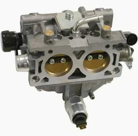 Softwash equipment component with dual brass ports and metal fittings for pressure cleaning systems