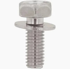 M6 Flange Bolt – Stainless Steel Metric Bolt with Integrated Washer