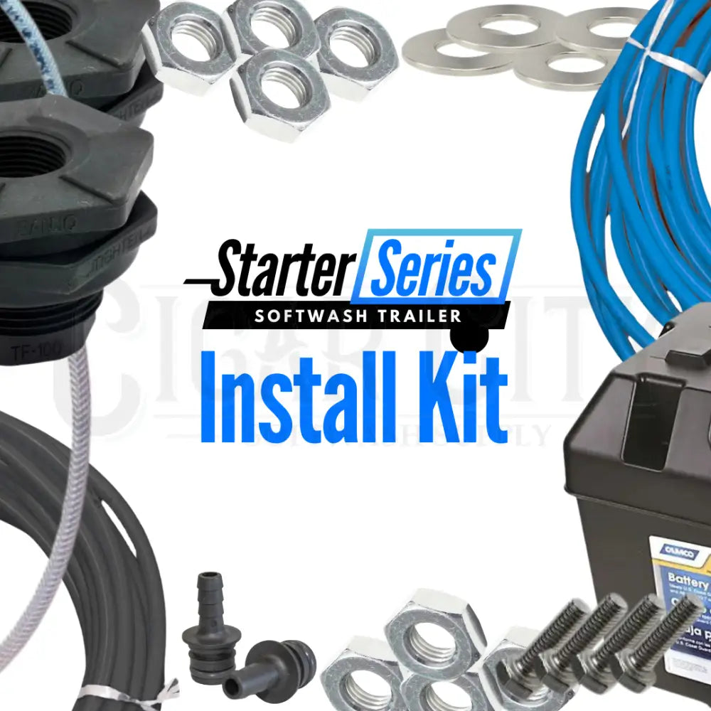 Starter Series Rig Install Kit Complete Kits Cigarcity Softwash.