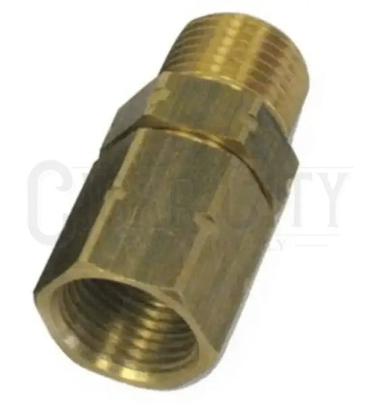 Suttner Brass 1/2" Swivel  Cigarcity Softwash.