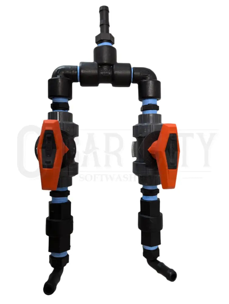 The Hurricane 1/2’’ Blend Mixing Softwash Proportioner Complete Kits